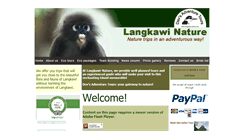 Desktop Screenshot of langkawi-nature.com